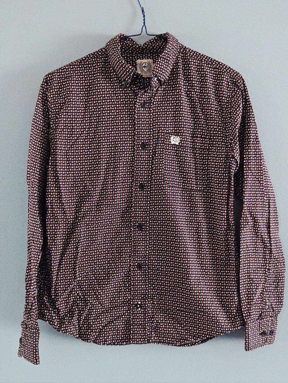 *Back To School* Boy's Cinch Long-Sleeve Button-Up Cowboy Rodeo Shirt 12